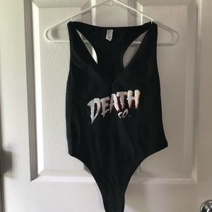 Death Co Women’s Bodysuit Size Large